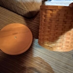 Longaberger Brown Woven Basket